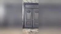 Modern Simple Design Cast Aluminum Anti Bullet Explosion Door